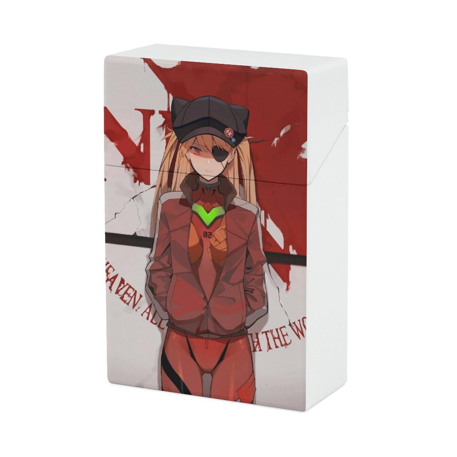 【希少•レア】エヴァンゲリオン　アスカ　綾波レイ　タバコ入れ 希少•レア】エヴァンゲリオン アスカ 綾波レイ タバコ入れ